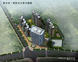 新华府·紫鹊台效果图