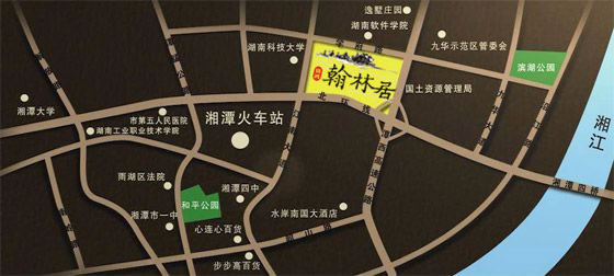 翰林居位置图