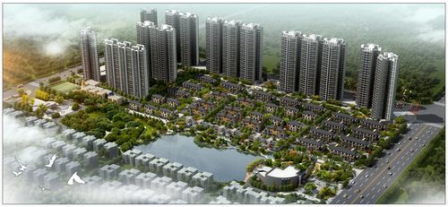 东旭鸿基·楚天府鸟瞰图