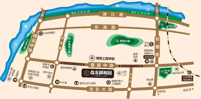 盘龙御和园位置图
