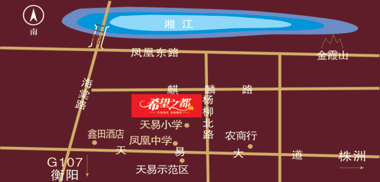 希望之都位置图