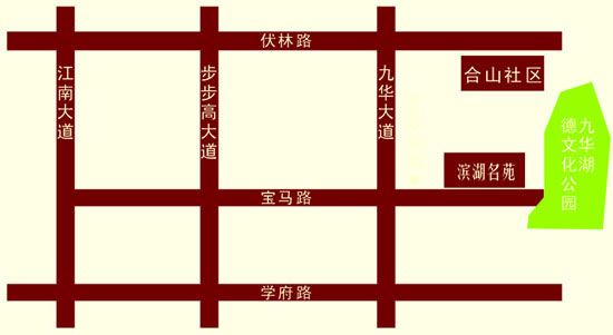 滨湖名苑位置图