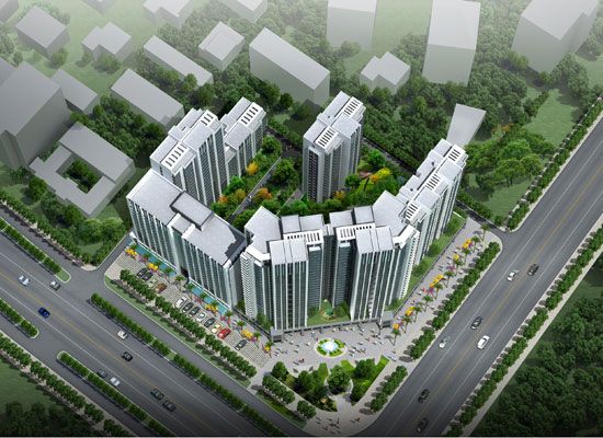 鸿源·正东佳源鸟瞰图