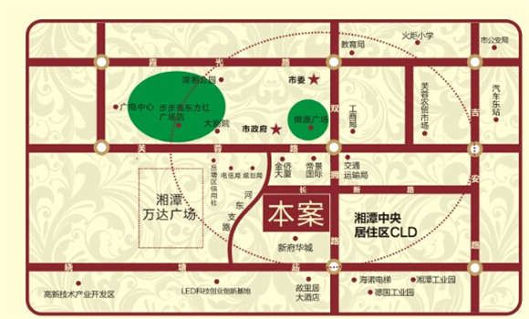 巨友·中央公馆位置图
