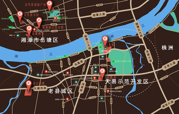 金霞美墅·兰庭位置图