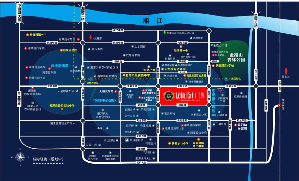 龙畅城市广场位置图